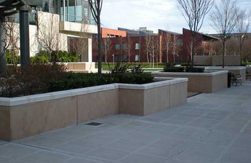 cast in place concrete, precast architectural concrete, concrete paving, concrete plinths, by Belarde Company 