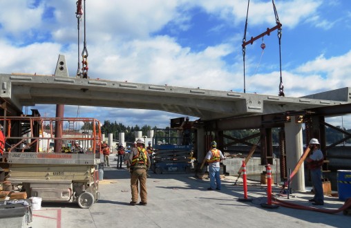 precast concrete, Belarde Company, Structural concrete, SR-520 Evergreen Floating Bridge, Seattle